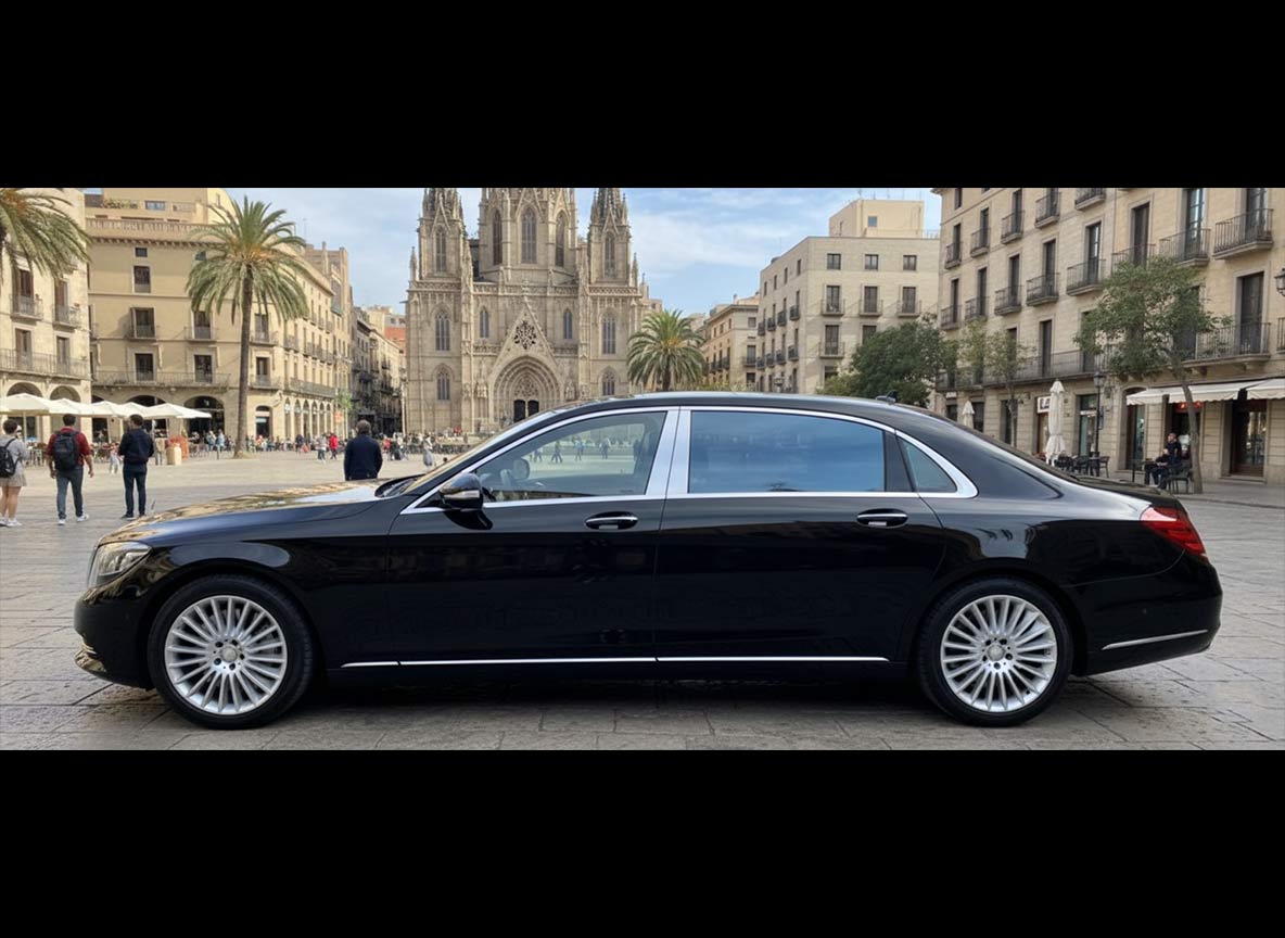 mercedes S class car service Barcelona