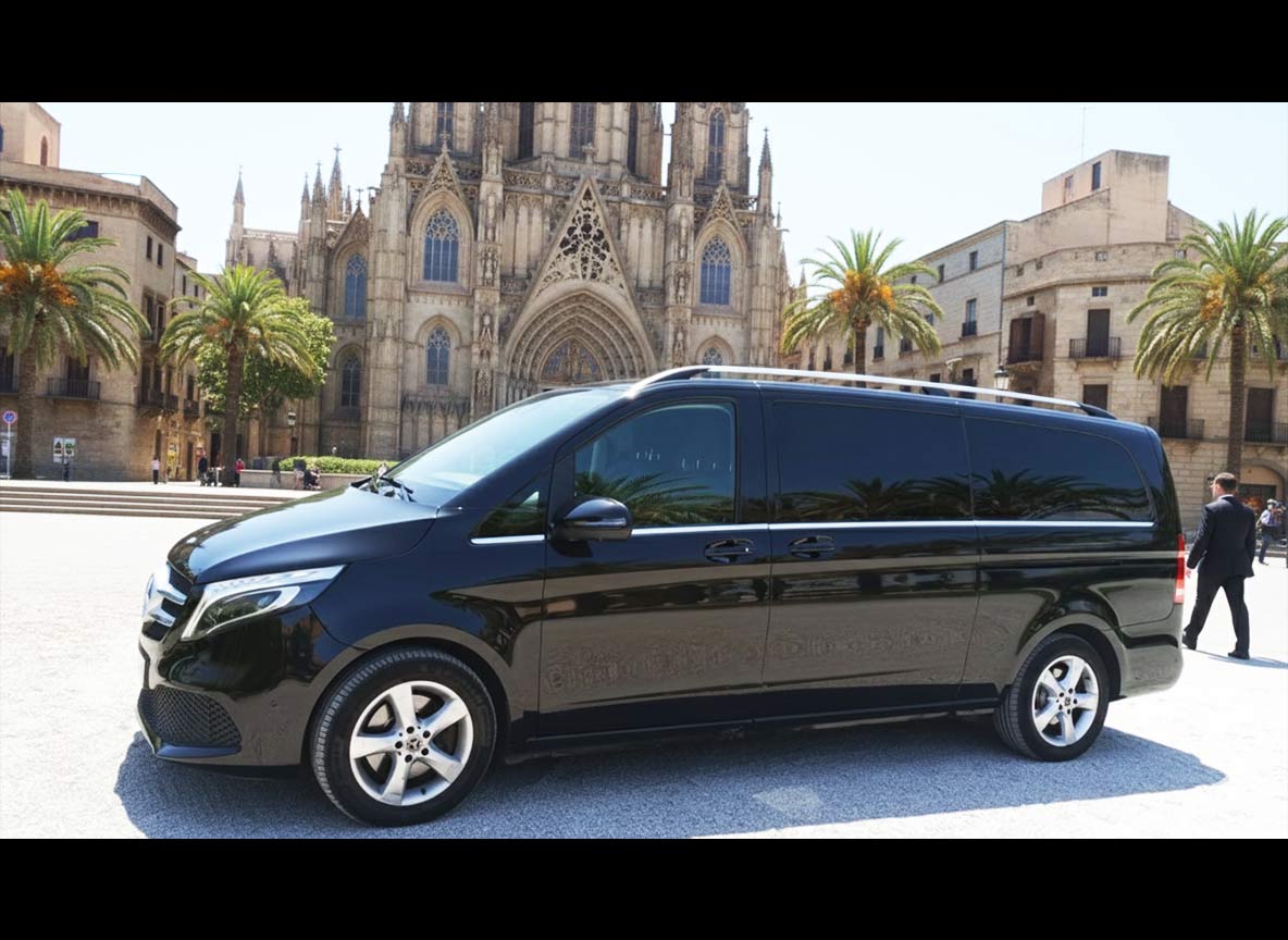 Barcelona V class Van chauffeur service