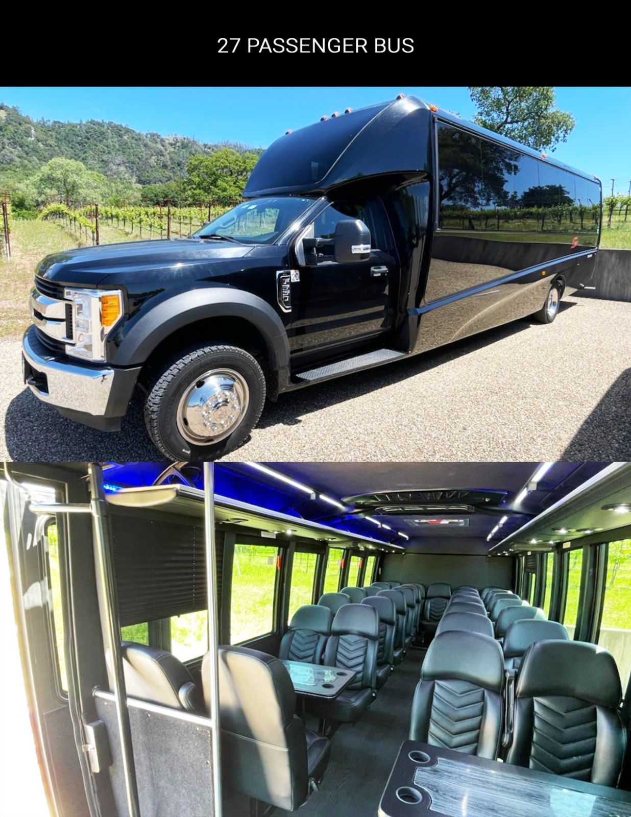 Mini Bus for Morgan Hill group transportation