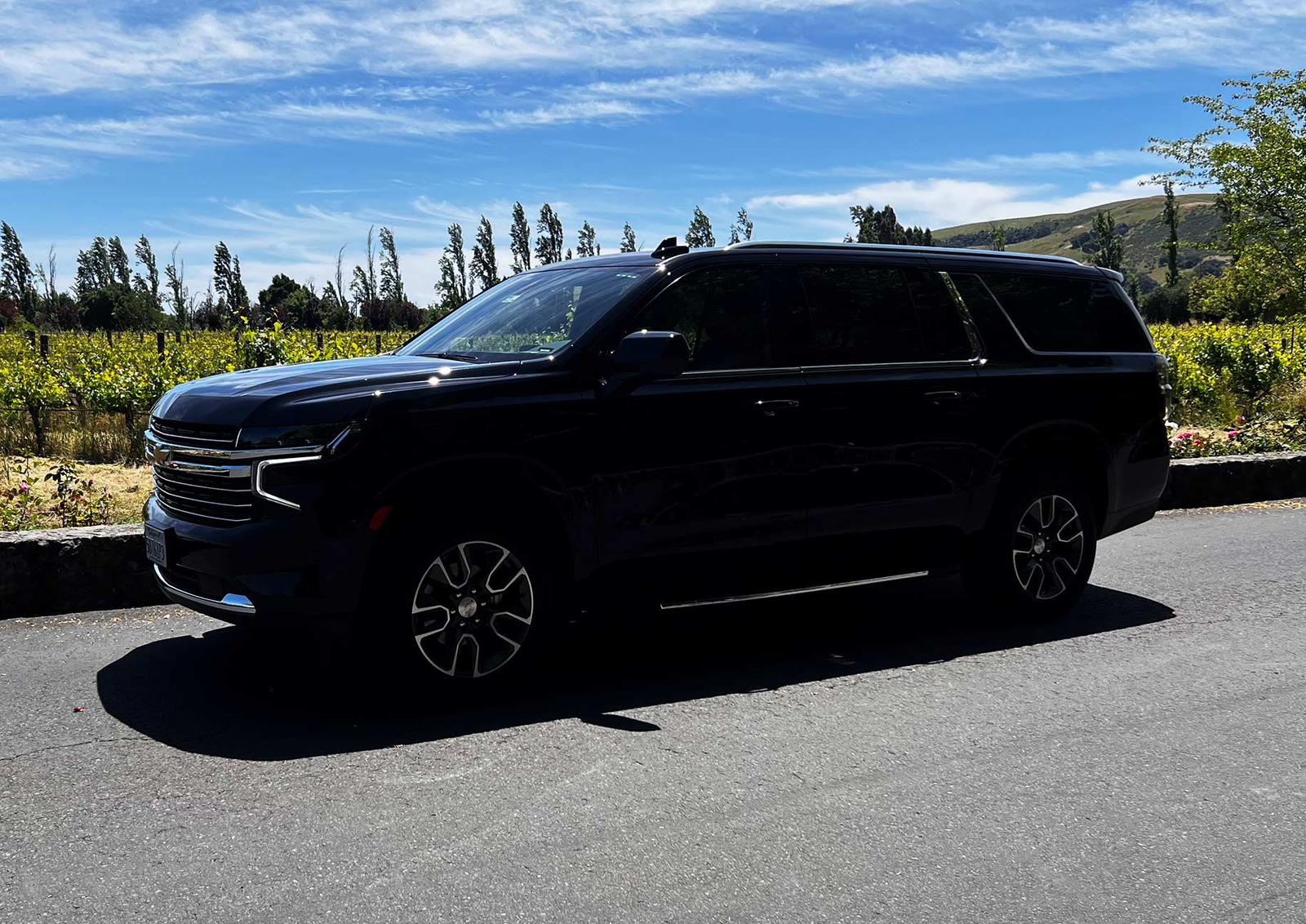 Luxury sedans, SUVs, and Sprinter vans with professional chauffeurs for SFO to Napa Valley limo service