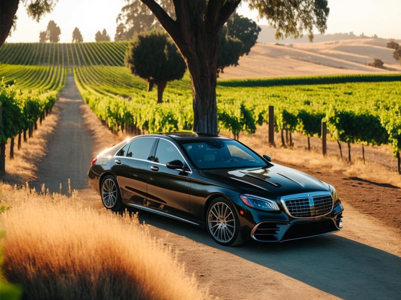 LIMO SERVICE FROM SAN FRANCISCO AIRPORT TO NAPA